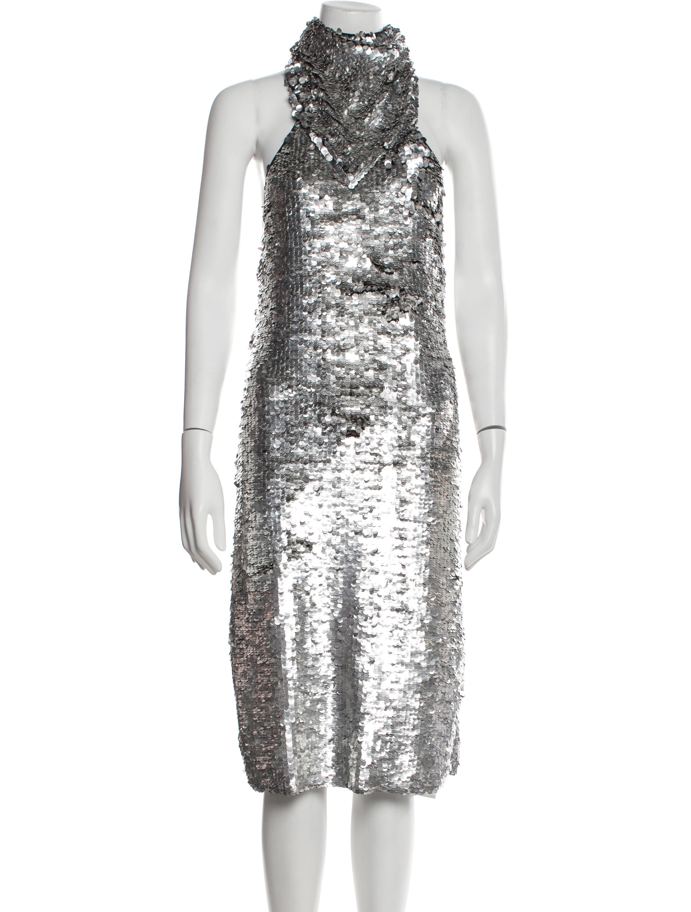 Bottega Veneta Mock Neck Midi Length Dress w/ Tags