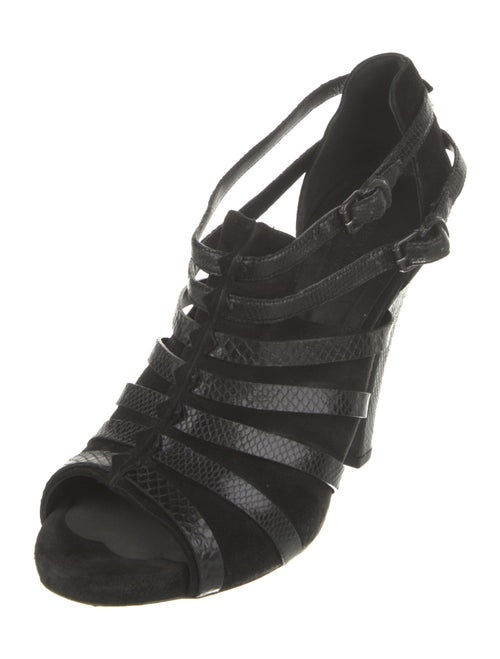 Bottega Veneta Suede Gladiator Sandals