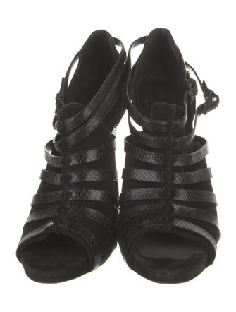 Bottega Veneta Suede Gladiator Sandals