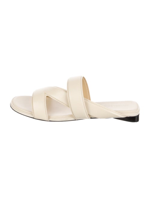 Bottega Veneta Leather Slingback Sandals