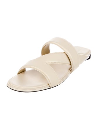 Bottega Veneta Leather Slingback Sandals