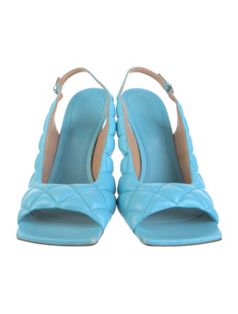 Bottega Veneta Leather Slingback Sandals