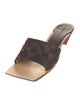 Bottega Veneta Intrecciato Weave Leather Slides