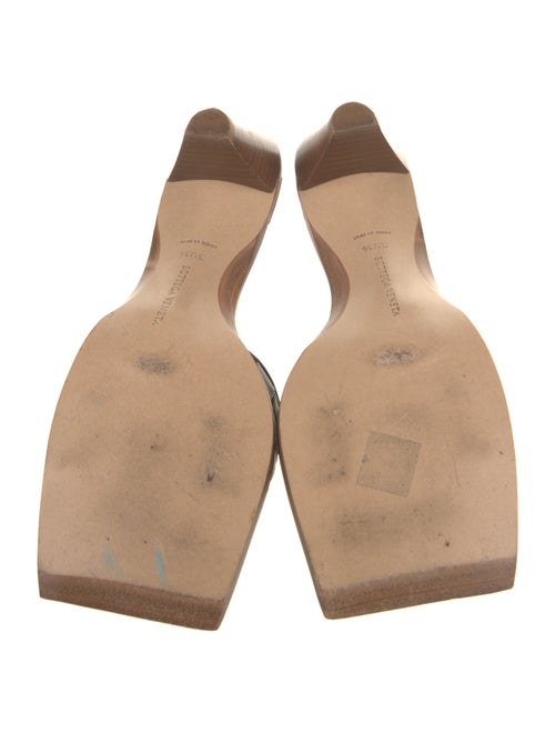 Bottega Veneta Intrecciato Weave Leather Slides