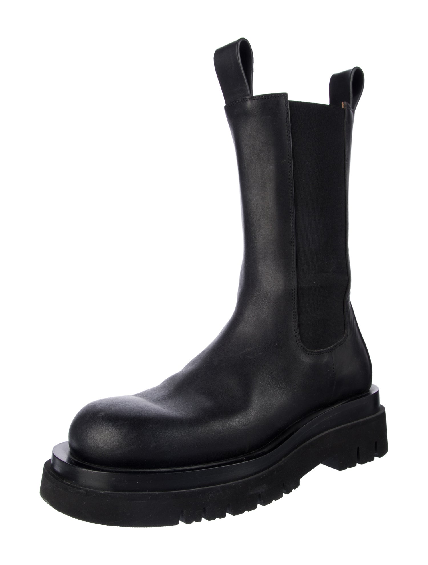 Bottega Veneta Leather Chelsea Boots