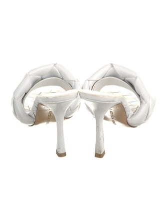 Bottega Veneta Intrecciato Weave Leather Slides