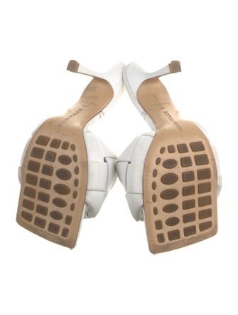 Bottega Veneta Intrecciato Weave Leather Slides