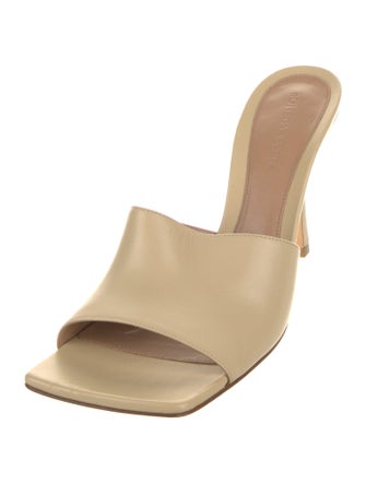 Bottega Veneta Leather Slides