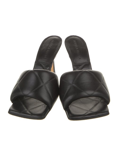 Bottega Veneta Fettucce Leather Slides