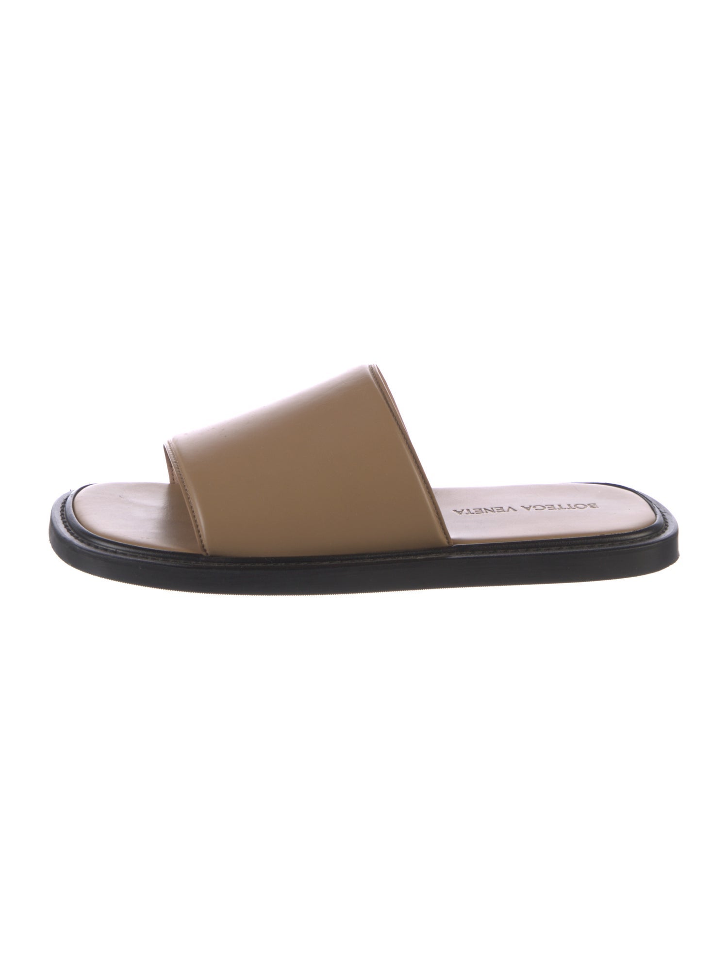 Bottega Veneta Leather Slides