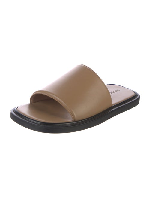Bottega Veneta Leather Slides