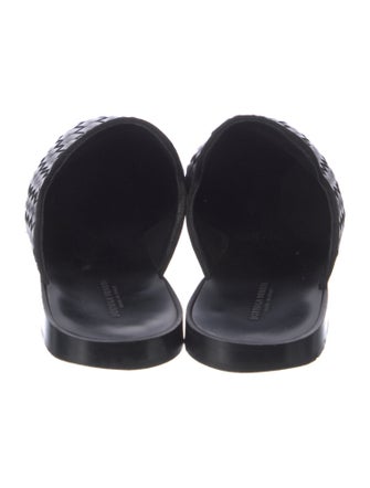 Bottega Veneta Intrecciato Weave Leather Mules