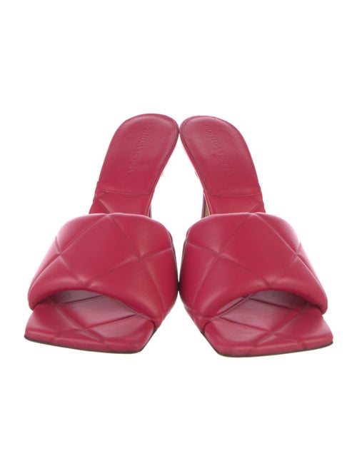 Bottega Veneta Intrecciato Weave Leather Slides