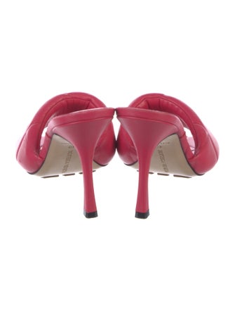 Bottega Veneta Intrecciato Weave Leather Slides