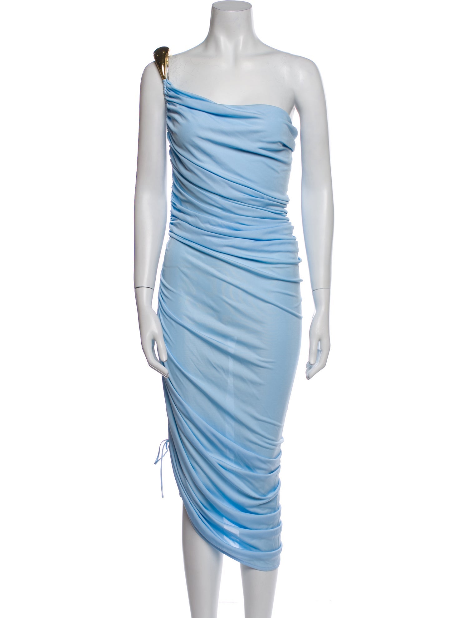 Bottega Veneta One-Shoulder Knee-Length Dress w/ Tags