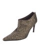Bottega Veneta Satin Animal Print Pumps