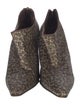 Bottega Veneta Satin Animal Print Pumps