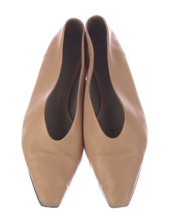 Bottega Veneta Leather Ballet Flats