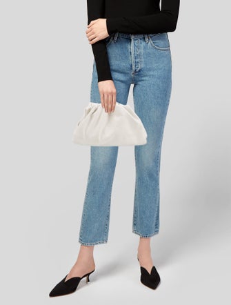 Bottega Veneta Leather The Pouch Teen