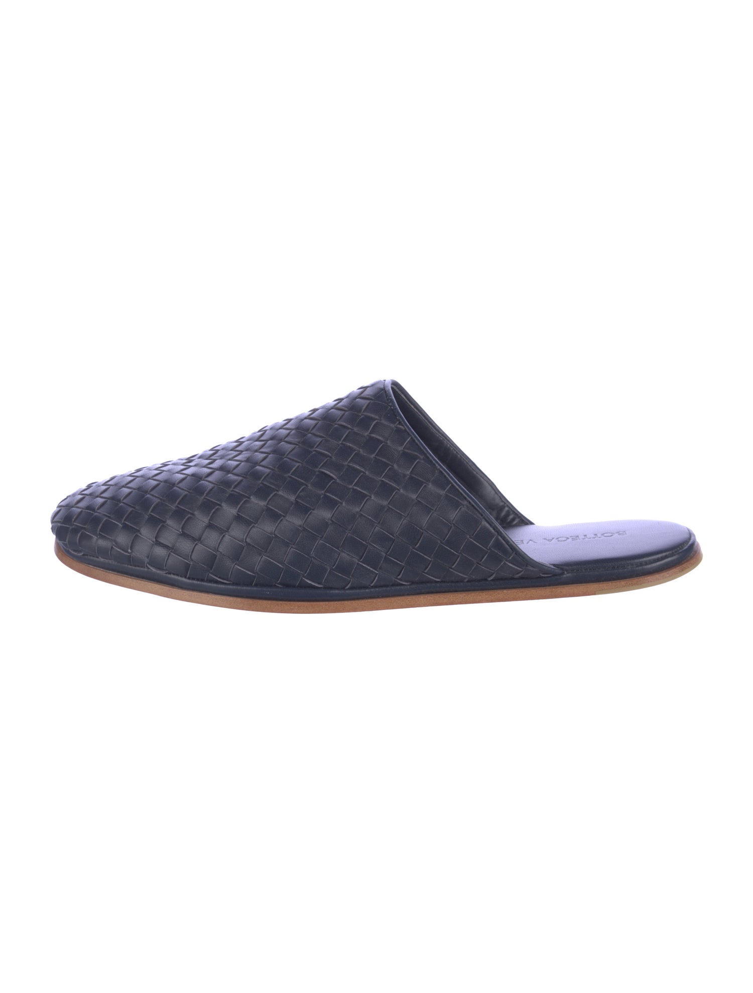 Bottega Veneta Intrecciato Weave Leather Slippers