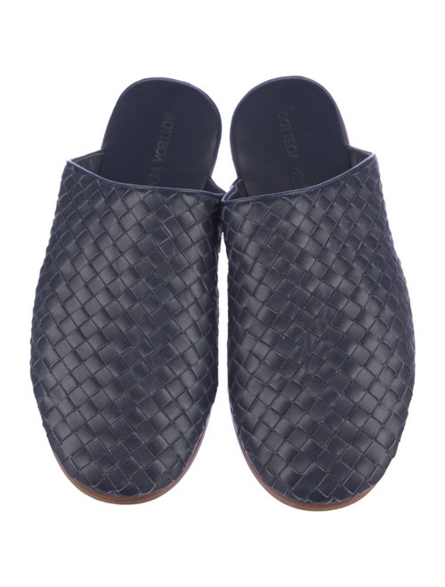 Bottega Veneta Intrecciato Weave Leather Slippers