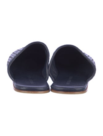 Bottega Veneta Intrecciato Weave Leather Slippers