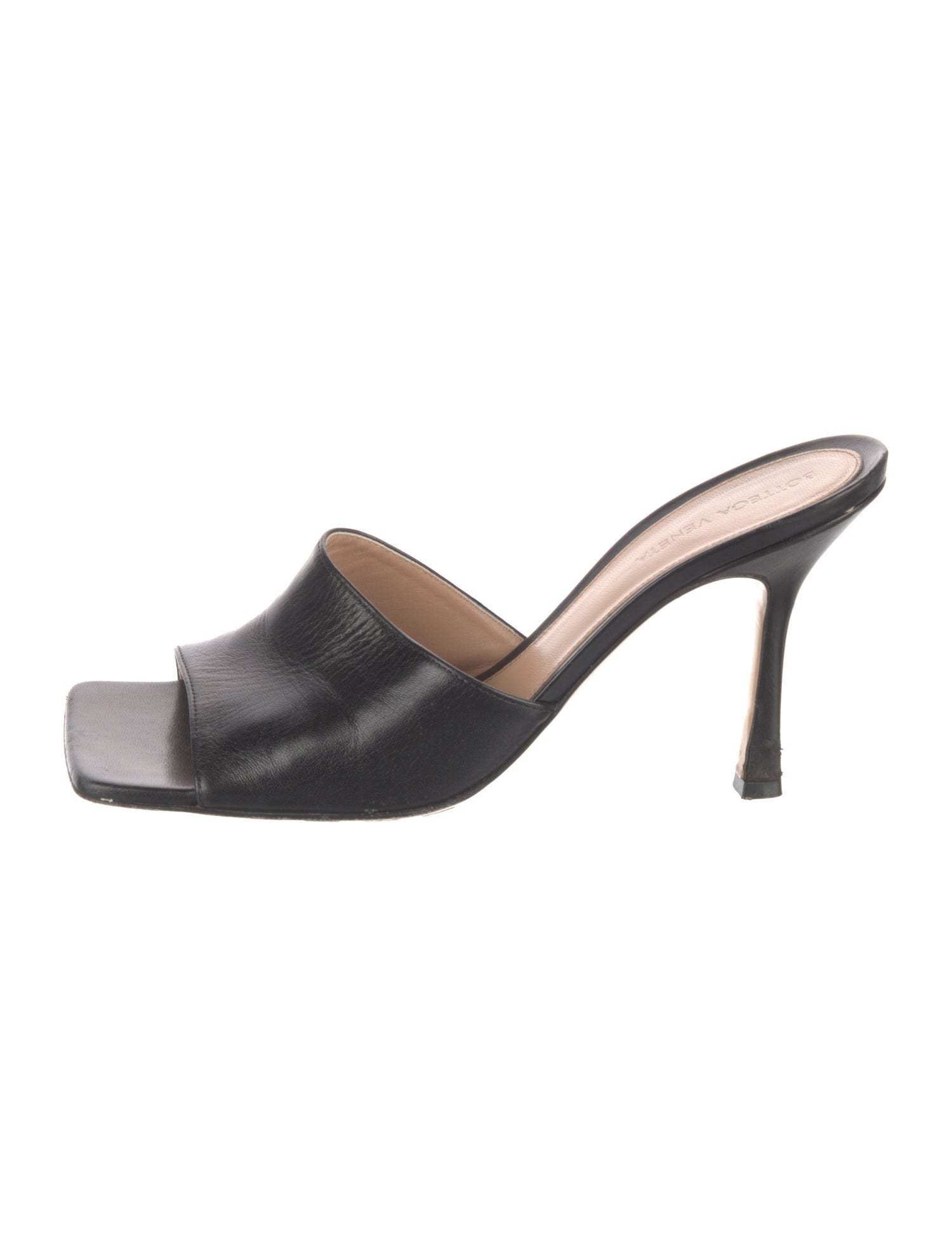 Bottega Veneta Leather Slides