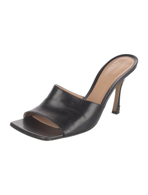 Bottega Veneta Leather Slides