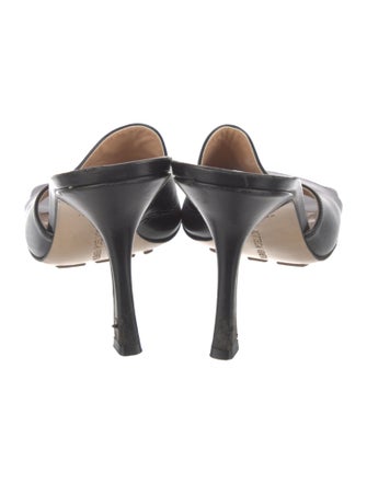 Bottega Veneta Leather Slides