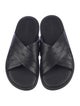 Bottega Veneta Leather Braided Accents Slides