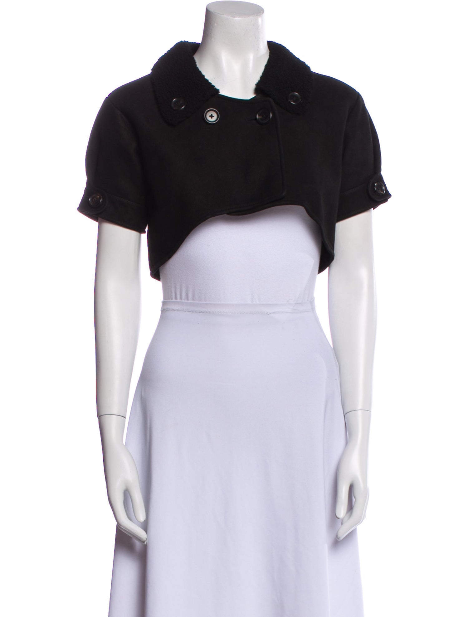 Bottega Veneta Leather Bolero