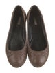 Bottega Veneta Intrecciato Weave Leather Flats