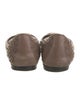 Bottega Veneta Intrecciato Weave Leather Flats