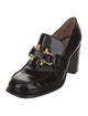 Bottega Veneta Intrecciato Weave Patent Leather Pumps