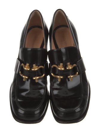 Bottega Veneta Intrecciato Weave Patent Leather Pumps