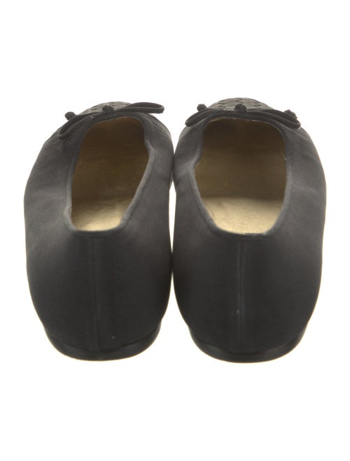 Bottega Veneta Intrecciato Weave Satin Ballet Flats