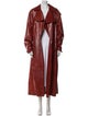 Bottega Veneta Leather Trench Coat