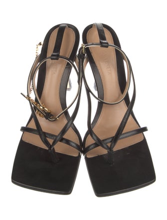 Bottega Veneta Leather Slingback Sandals