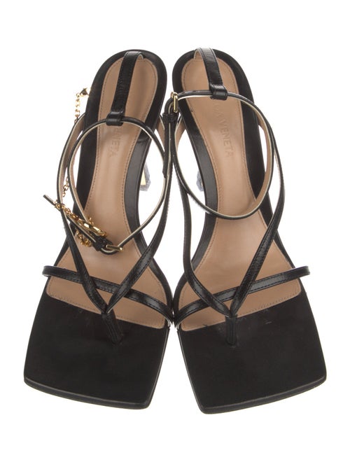 Bottega Veneta Leather Slingback Sandals