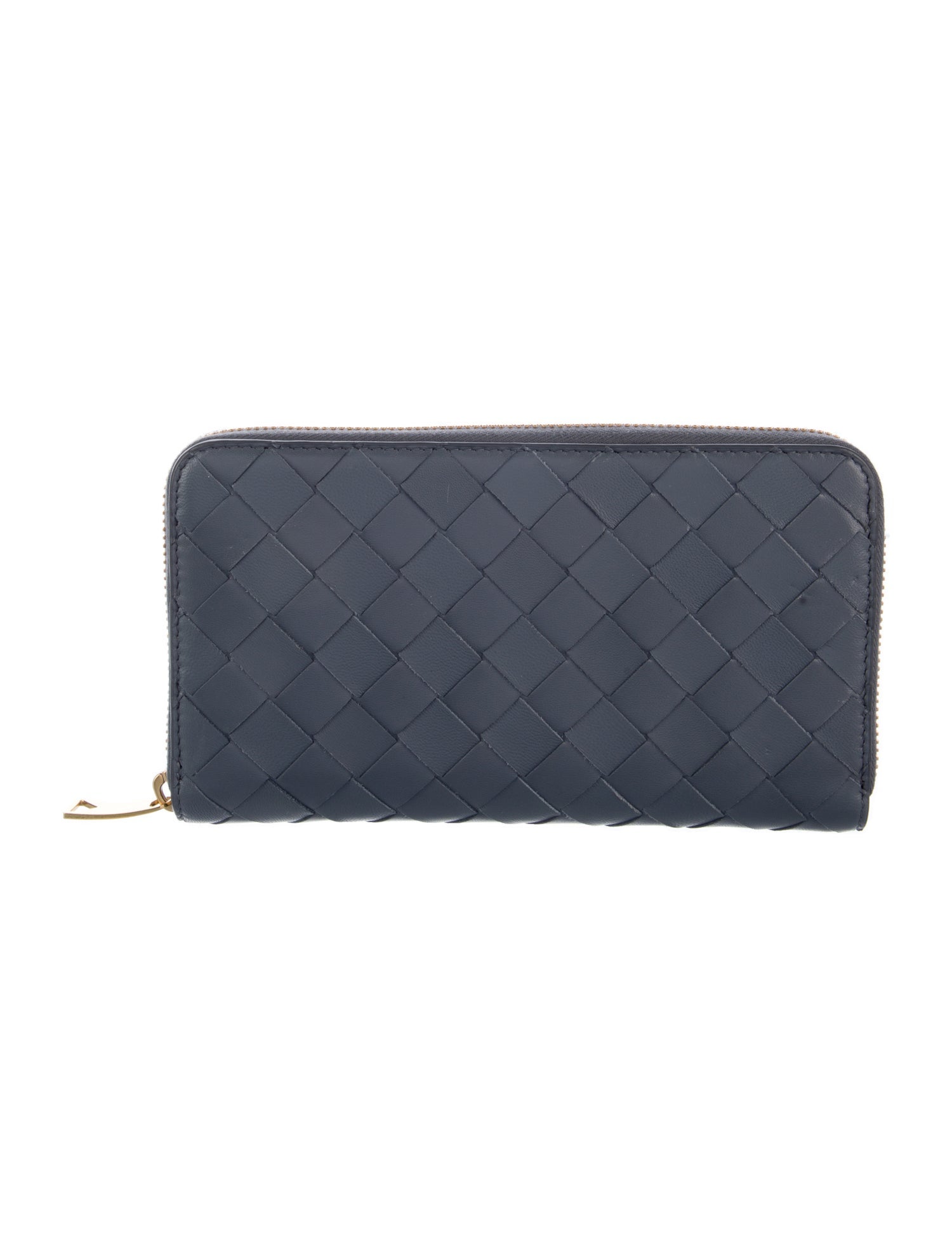 Bottega Veneta Intrecciato Weave Leather Continental Wallet