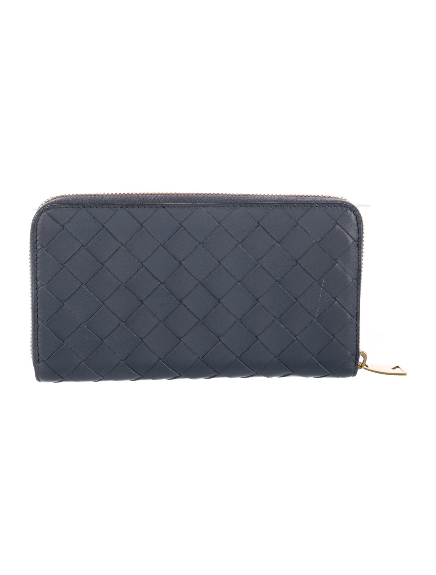 Bottega Veneta Intrecciato Weave Leather Continental Wallet