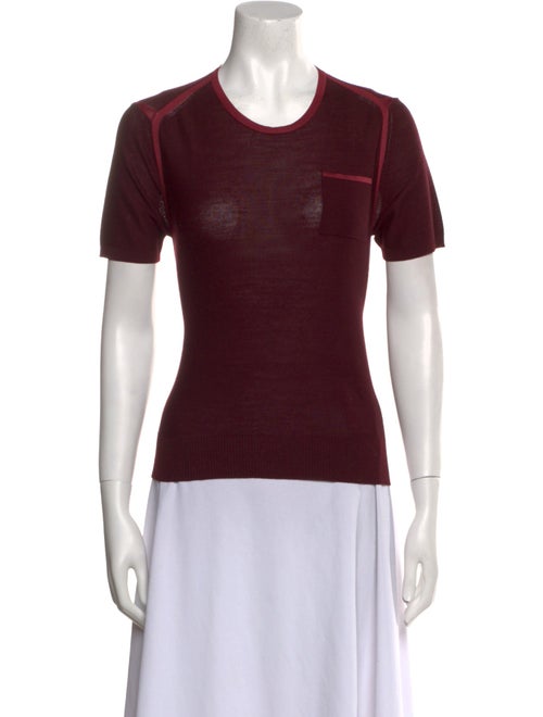 Bottega Veneta Wool Crew Neck T-Shirt