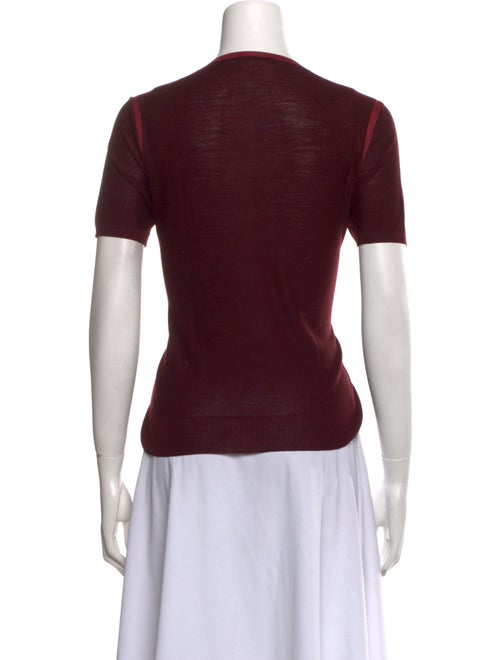 Bottega Veneta Wool Crew Neck T-Shirt