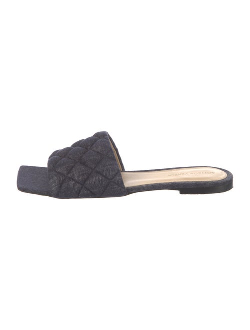 Bottega Veneta Denim Slides