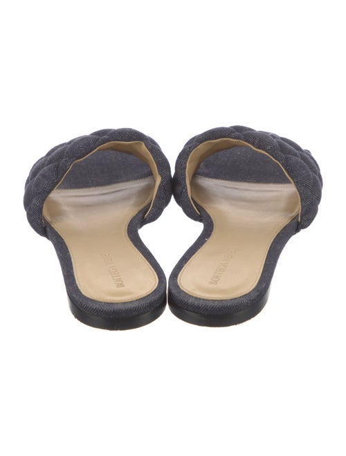 Bottega Veneta Denim Slides