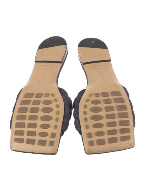Bottega Veneta Denim Slides