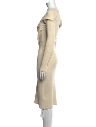 Bottega Veneta Silk Midi Length Dress