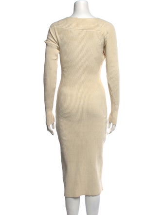 Bottega Veneta Silk Midi Length Dress