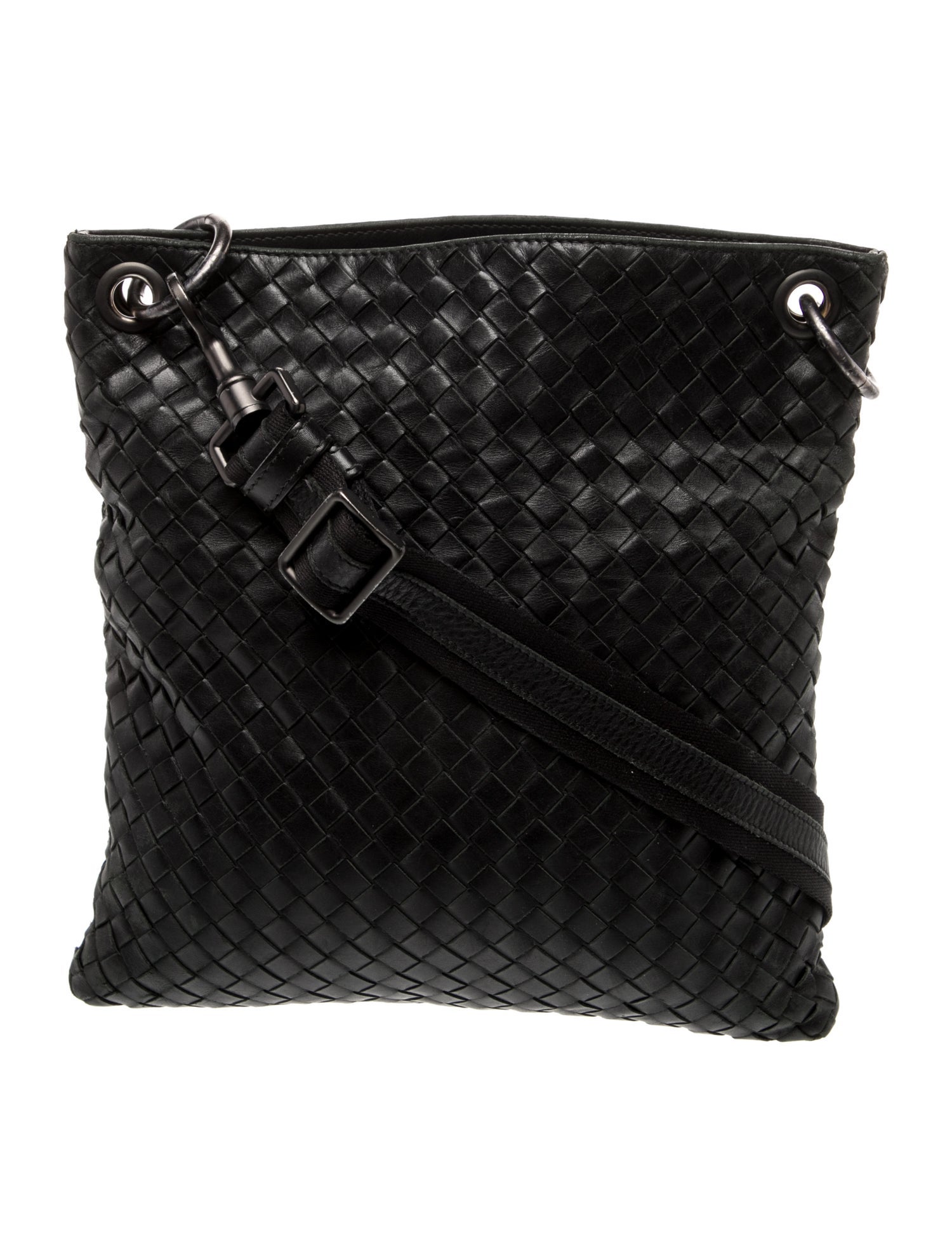 Bottega Veneta Intrecciato Messenger Bag Vintage