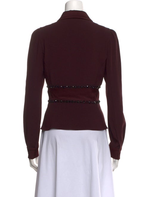 Bottega Veneta Long Sleeve Button-Up Top